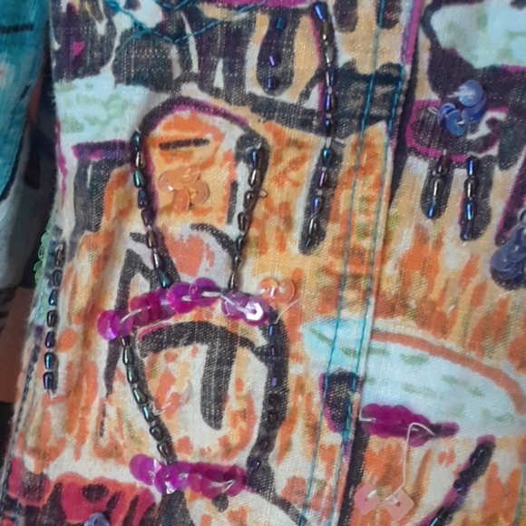 Art Mural VINTAGE Denim Jacket - Picture 12 of 16